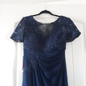 Formal Dress-Navy Blue NWT